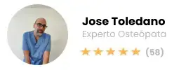 reviews Jose Toledano - Osteapata en Barcelona